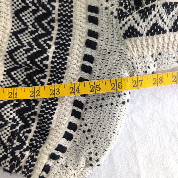 Ivy Jane Geometric Black and Cream Sweater - Picture 8 of 10